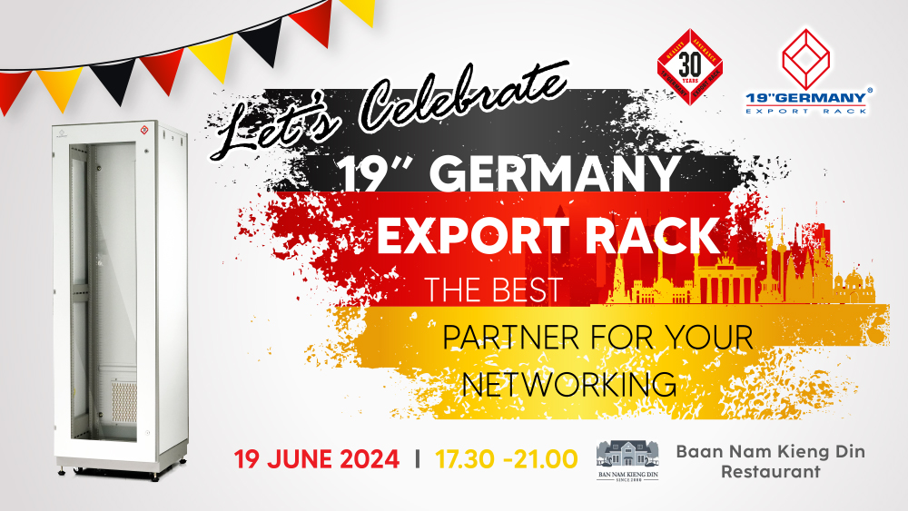ลงทะเบียน LET'S Celebrate 19” Germany Export Rack